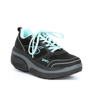 NEW Gravity Defyer Women's G-Defy Ion Athletic Shoes 9M Black Teal